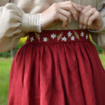 Belle Hand Embroidered Skirt