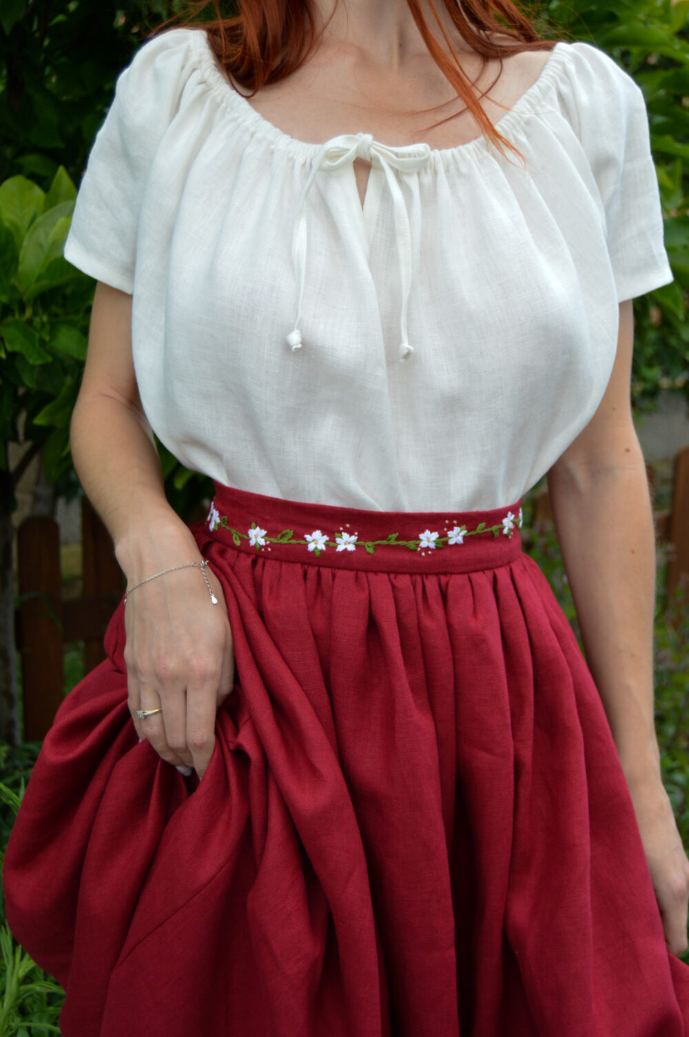 Primrose Chemise Blouse Ivory
