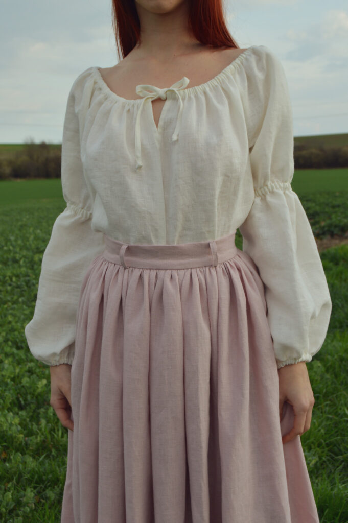 Amelia blouse Ivory