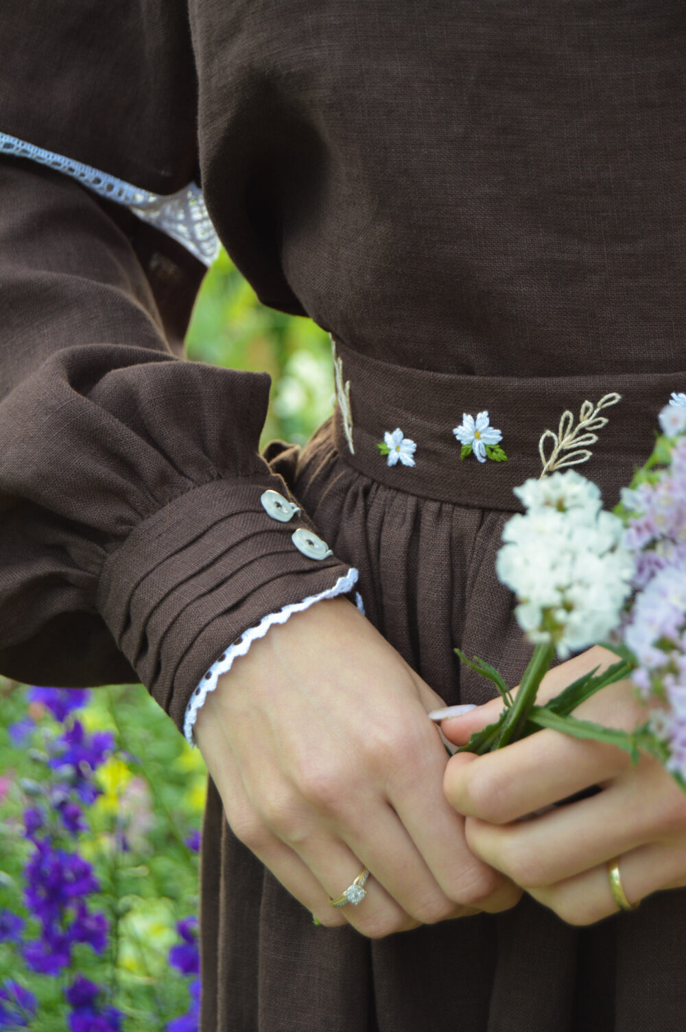 Ophelia Blouse with Long Sleeves