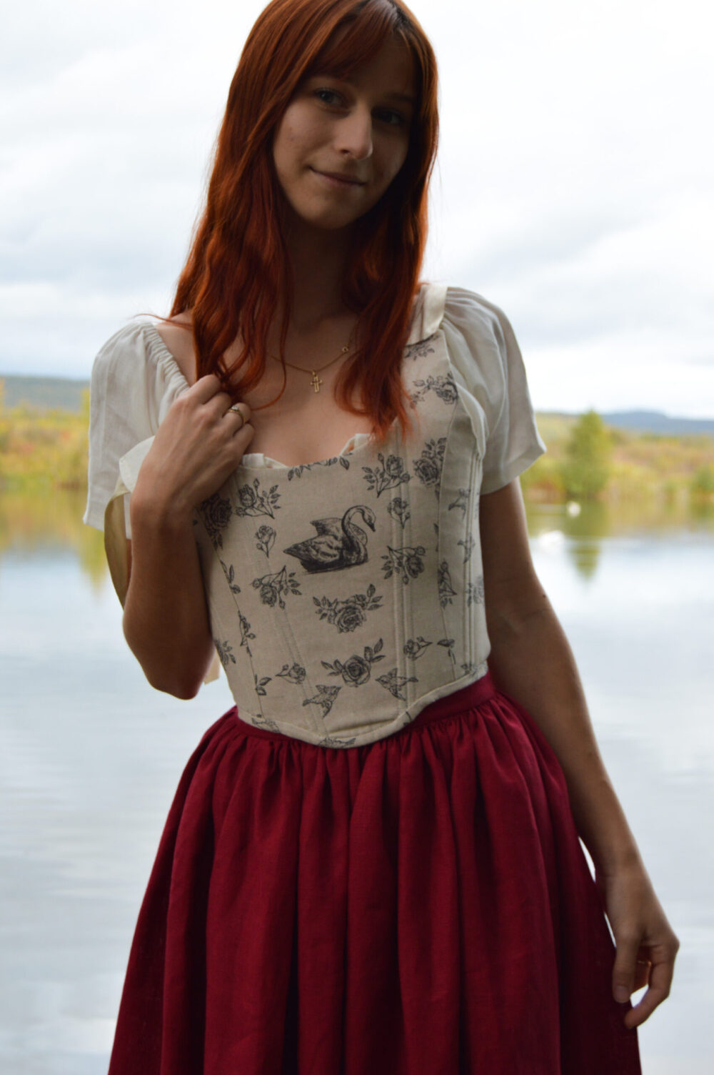 Custom Made Corset with Back Lacing