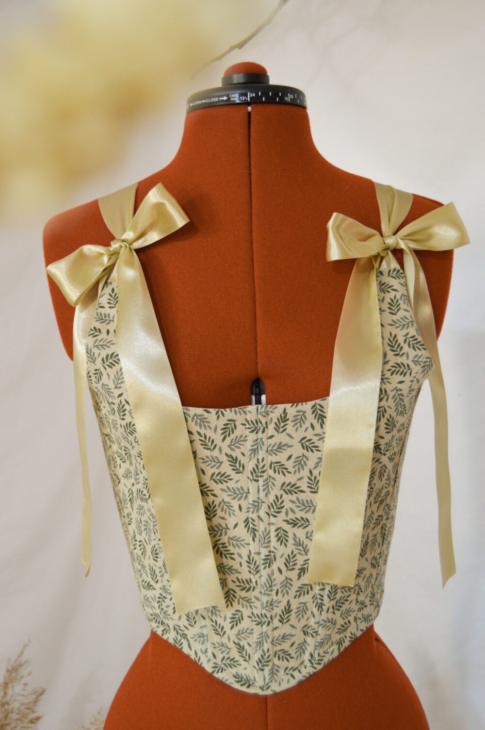Custom Made Corset with Back Lacing