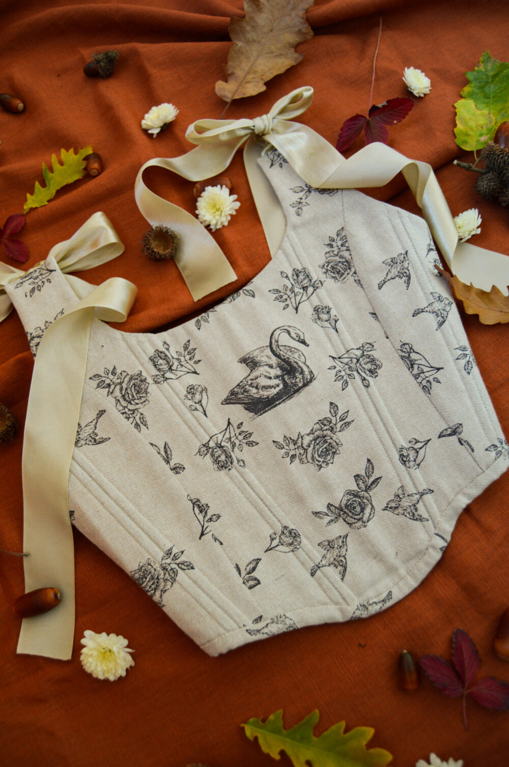 Custom Made Corset with Back Lacing