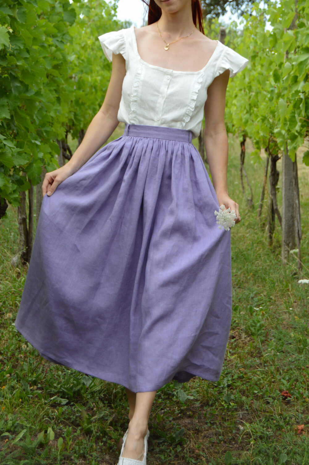 lilac belle skirt slovak meadows Belle Skirt