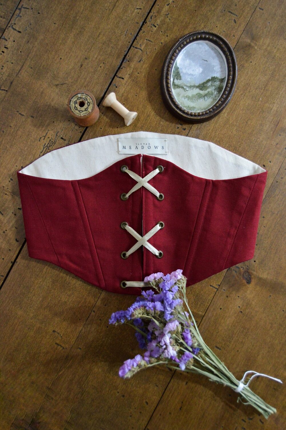 Underbust Corset With Front Lacing