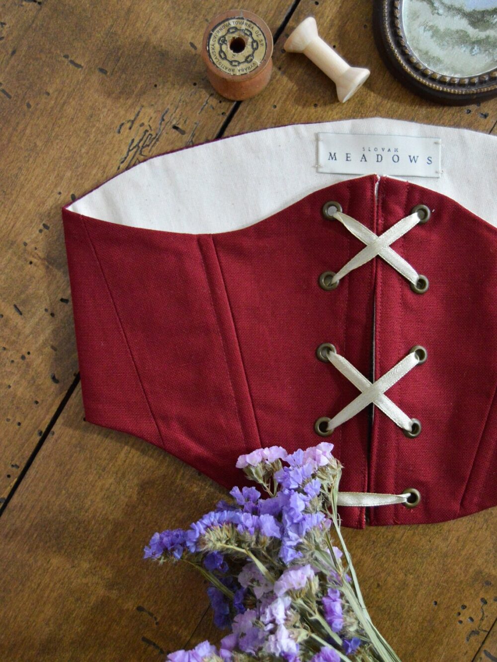 Underbust Corset With Front Lacing