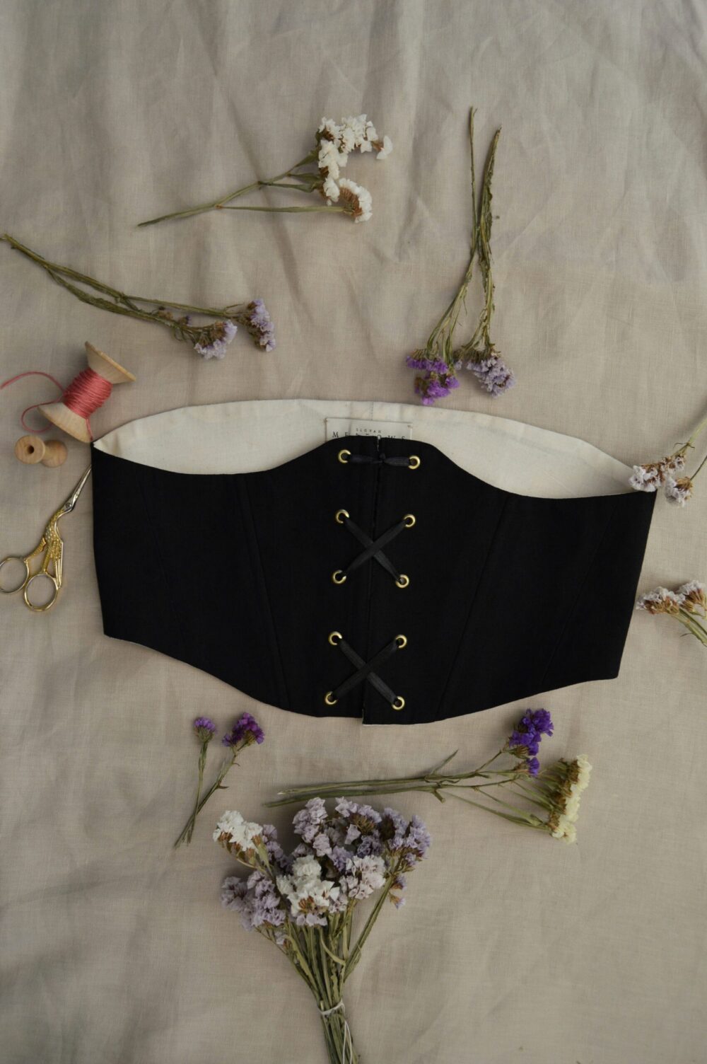 Underbust Corset With Front Lacing