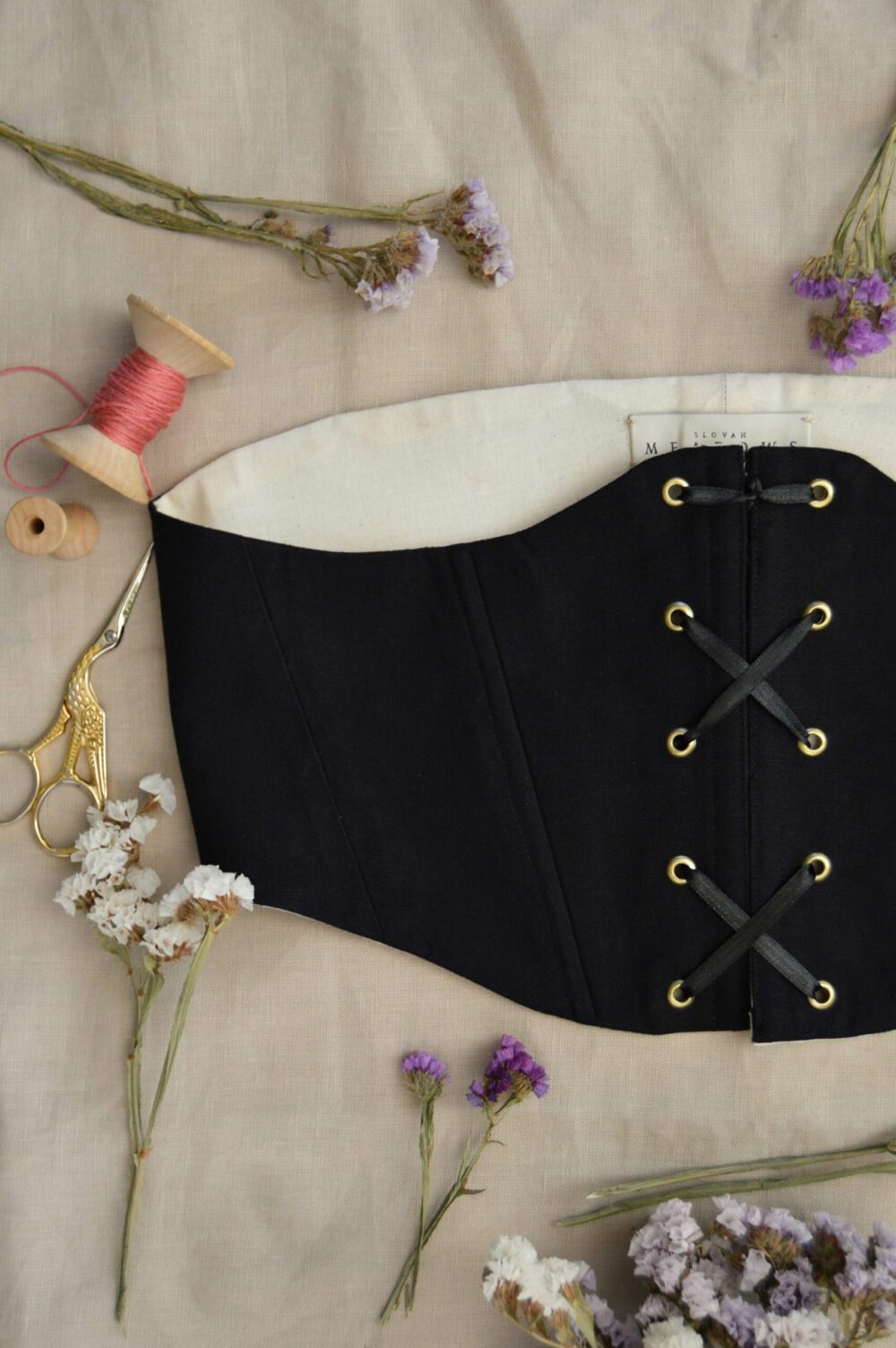 Underbust Corset With Front Lacing
