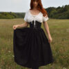 black violet skirt slovak meadows Violet Skirt