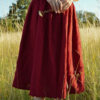 burgundy violet skirt, slovakmeadows Violet Skirt