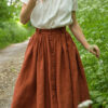 Violet Skirt in Rust Size: XS