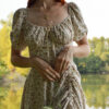 Francesca cotton dress wtih floral pattern SlovakMeadows