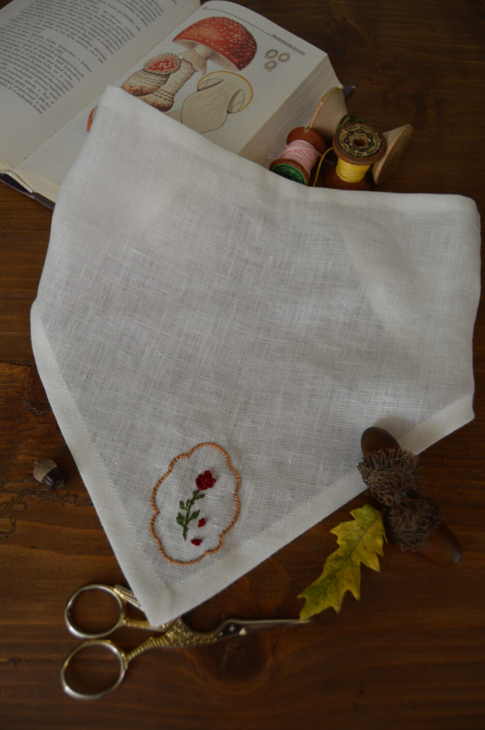 DSC_0523 Hand Embroidered Headscarves