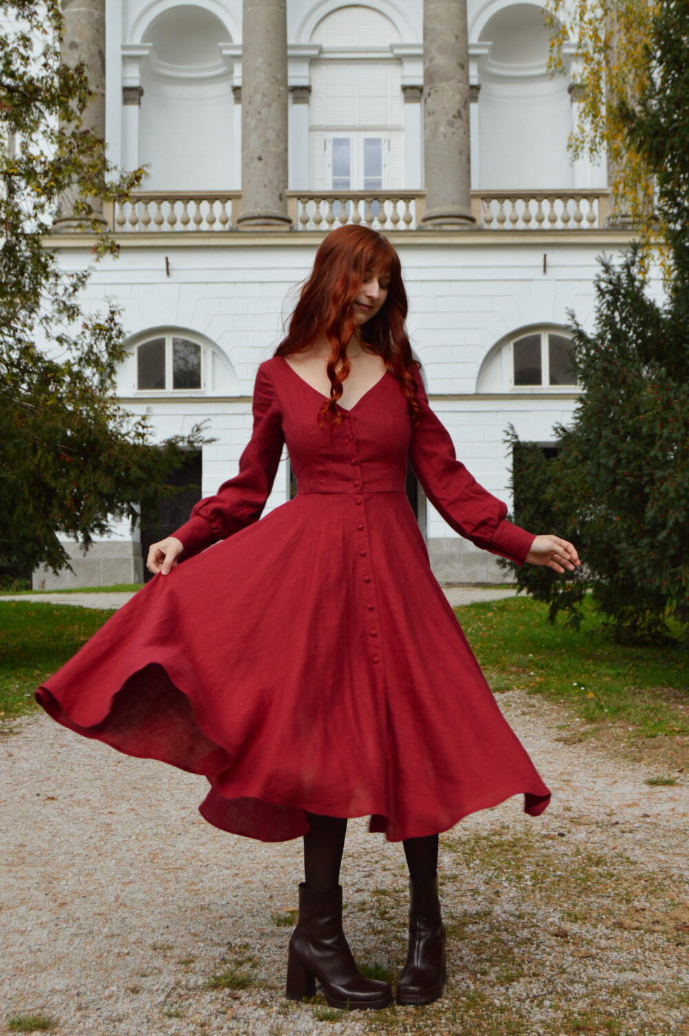 DSC_0008 Charlotte dress with long sleeves