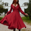 slovakmeadows charlotte longsleeves dress Charlotte dress with long sleeves