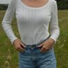 Tess Pointelle Top