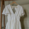 DSC_0203 (1) Florence dress in Ivory linen Size: L
