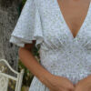 DSC_0900 Florence Dress in Bellflower Cotton