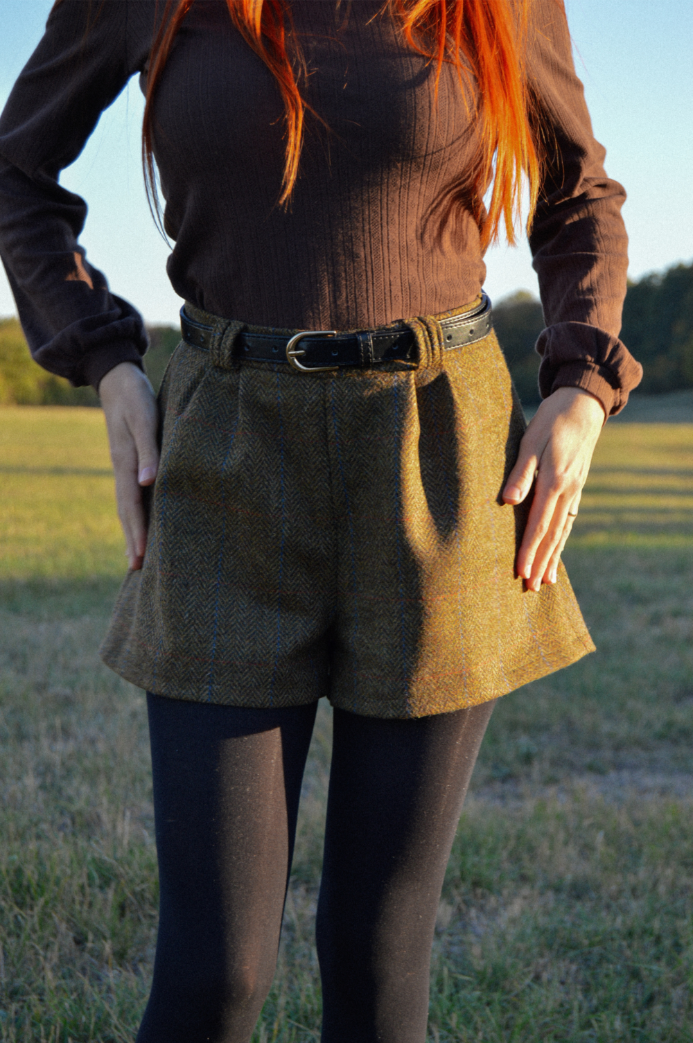 wool shorts Slovak Meadows 6 Wool Shorts
